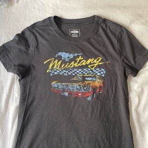 mustang babydoll tee S